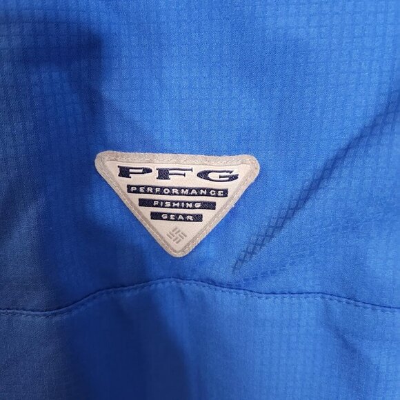 Columbia Men's PFG Short Sleeve Button-down Shirt Size Medium - Picture 5 of 6